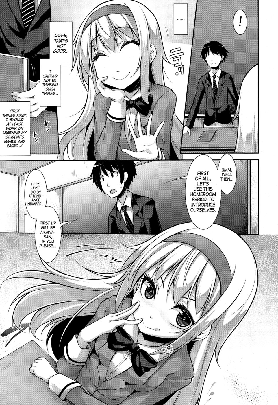 Hentai Manga Comic-Clever? Solution-Chapter 1-5